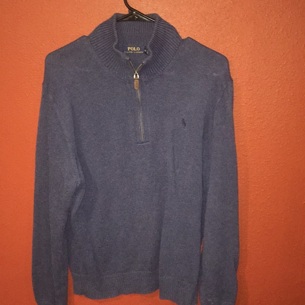 Polo quarter zip sweater
